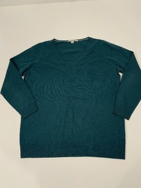 BODEN Sz 14 V-Neck 100% Cashmere Sweater